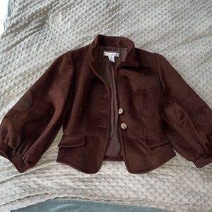 Oscar de la renta jacket size 4